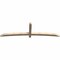 Ekena Millwork Bellingham Smooth Timber Gable Bracket, Douglas Fir, 96"W x 28"H x 3 1/2"D x 3 1/2"F, 7/12 Pitch GBW096X28X0404BEL00SDF - alternate 4